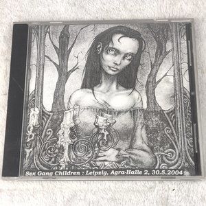 Sex gang children live bootleg recorded CD 3/5/2004 Goth Rock